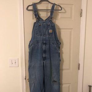 Vintage Carhartt Denim Overalls